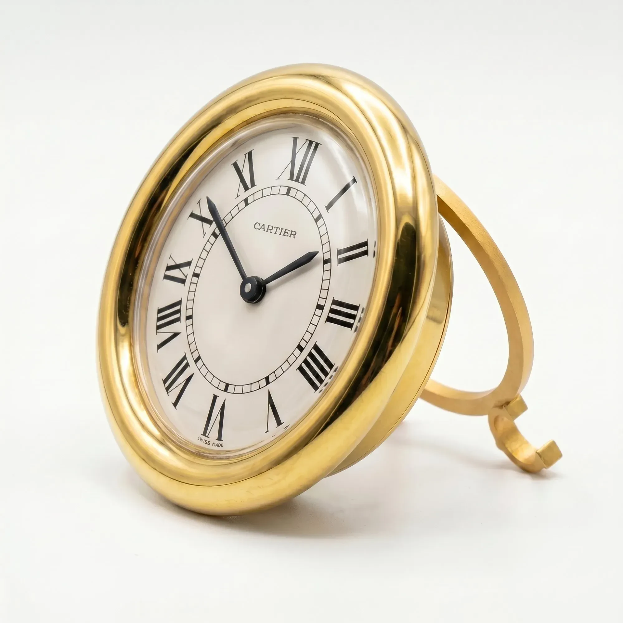 Cartier Cartier · Desk Clock with Travel Pouch - detail view