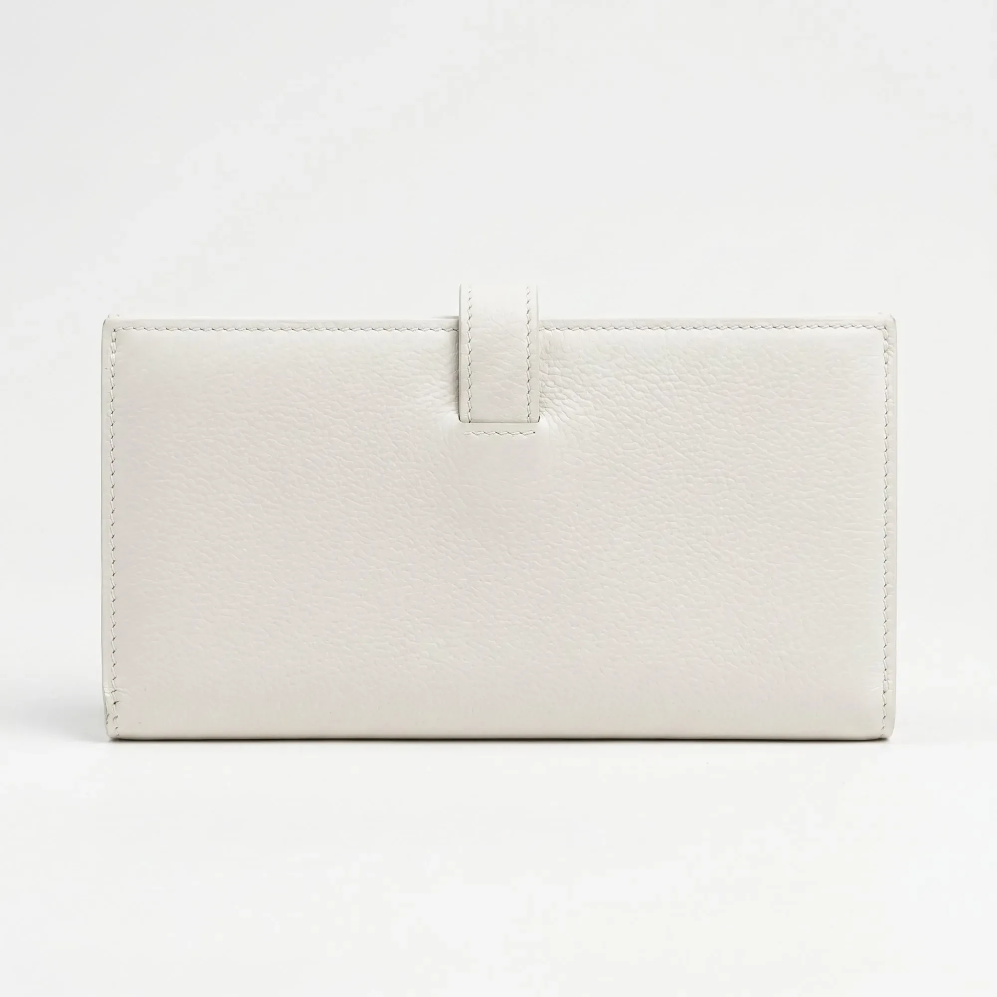 Hermès · Béarn Wallet · White Epsom · Gold Hardware · 2002 - View 3