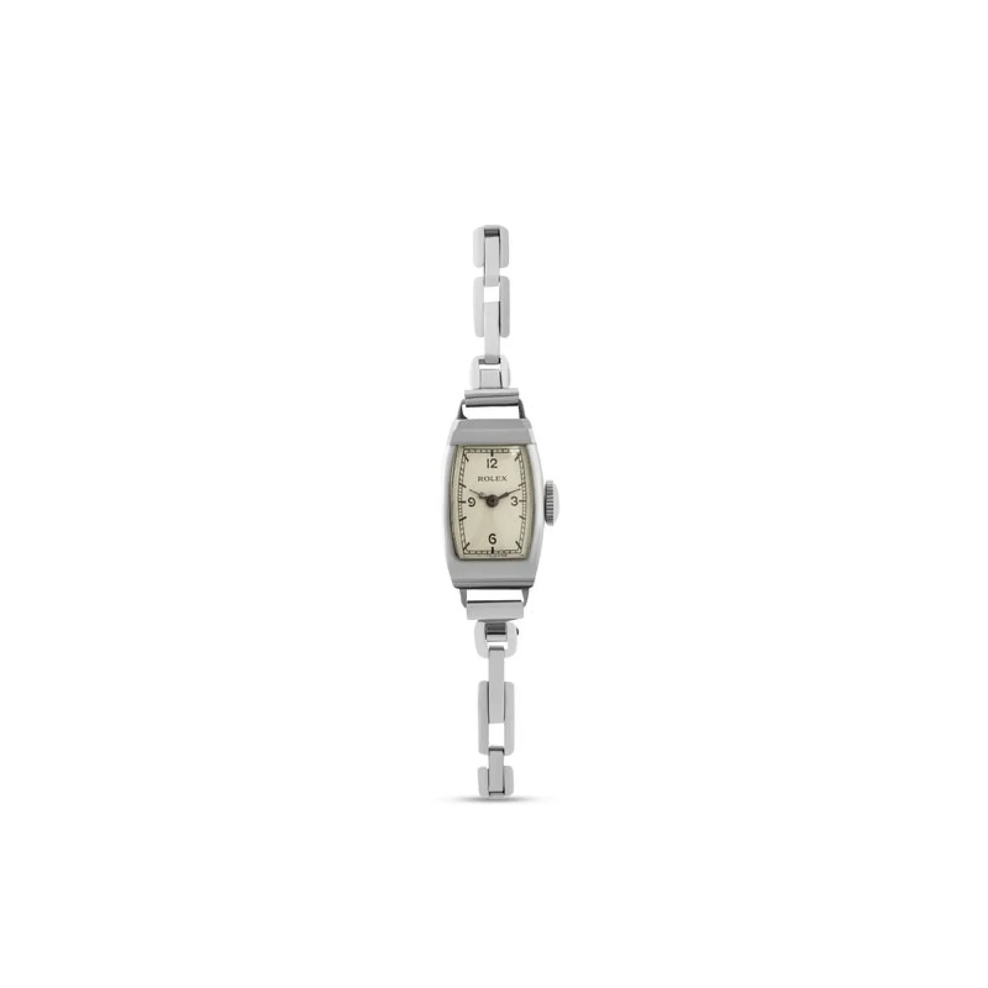 Rolex Rolex · Lady's Art Deco Dress Watch · Steel · Tonneau Case · Ref. 2622 · 1930s